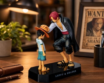 Figura de One Piece Luffy Mugiwara de 18 cm / Estatua de PVC de Monkey D. Luffy (Anime) / Regalo coleccionable de los Piratas del Sombrero de Paja