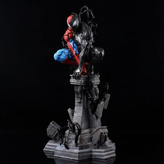 Venom Symbiote Spider-man Figure 38cm PVC Statue, Marvel