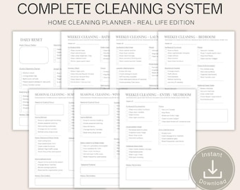 Sistema completo de planificación de limpieza