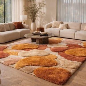 Mid century rug - Etsy 日本