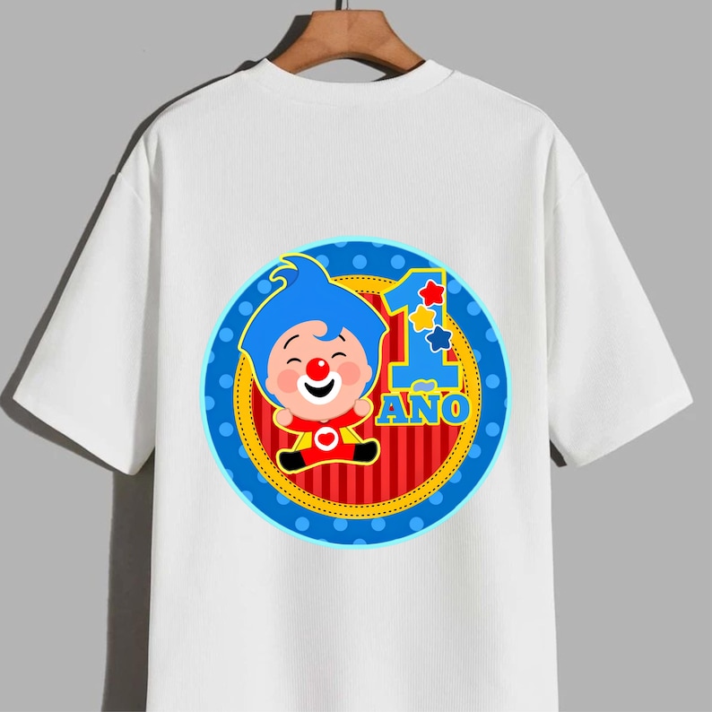 Plim Plim PNG Bundle, Cute Clown Cartoon Clipart, Kids Character Sublimation Design, Digital Download, Sticker, Shirt Print PNG image 4