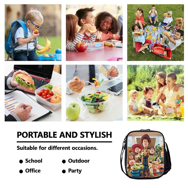 Toy Story Backpack Set | Woody & Buzz, Oxford Cloth, 3-Piece image 6