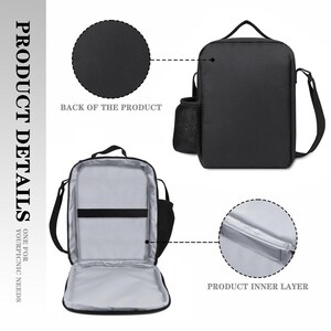 K-Pop Demon Hunters x Zootopia 2 Backpack Set | Kids Cartoon School Backpack Lunch Bag Pencil Case | Anime Animal Oxford Cloth Combo image 5