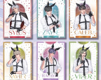 Dimensional Matte Silver Love und Deepspace Prints