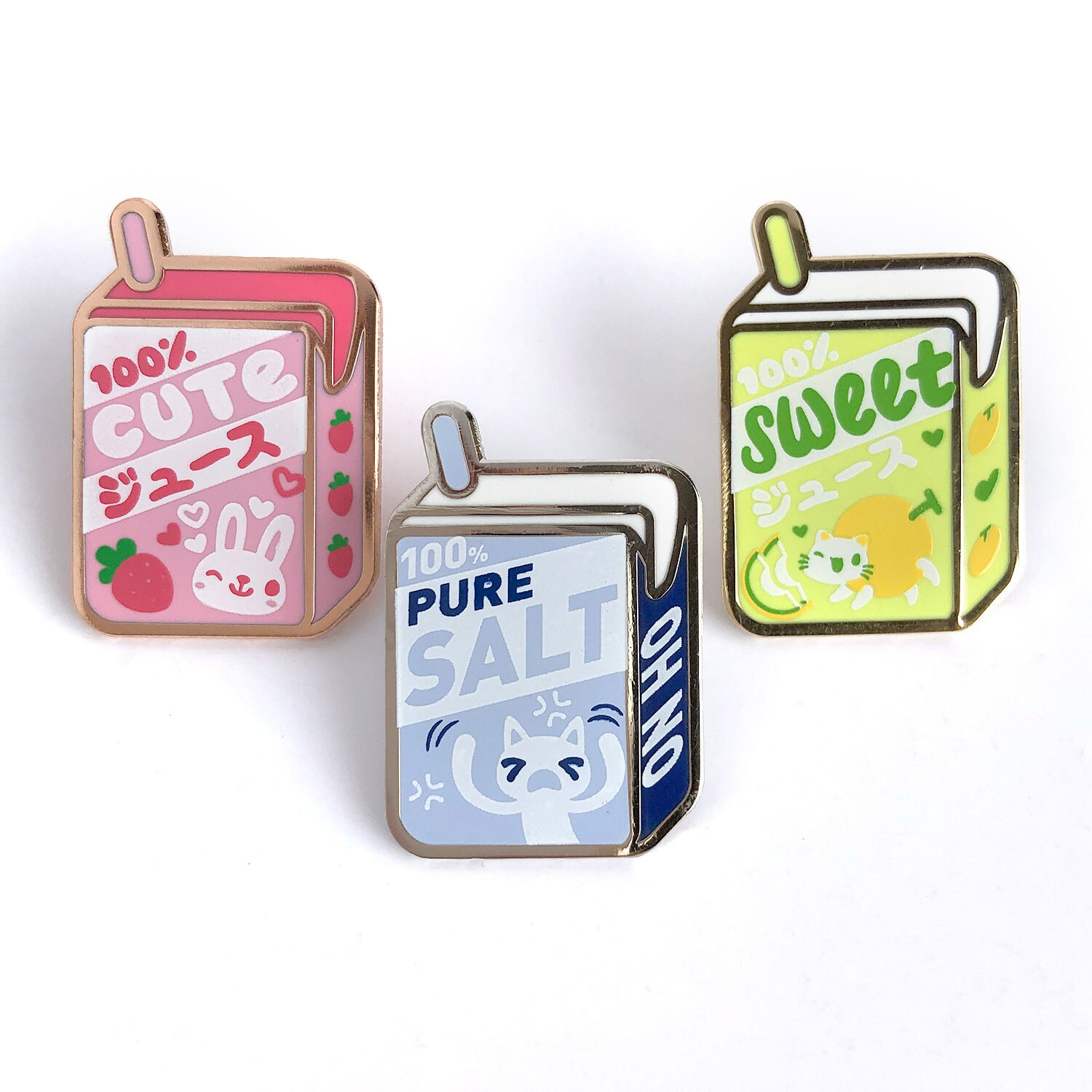 100 Cute Juice Box Pin Pure Salt Pin Salty Juice Box Pin Etsy