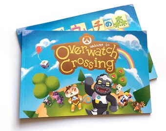 Overwatch Crossing Fanzine Animal Crossing Book New Leaf Tracer