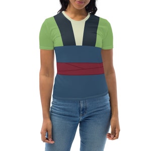Mulan Green Costume Women's T-shirt - Made to Order