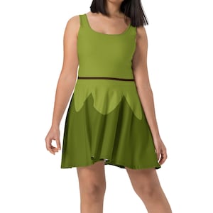 Peter Pan Costume Skater Dress - Made to Order