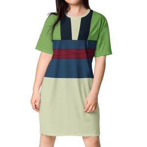 Mulan Costume Oversized T-shirt Dress - Made to Order