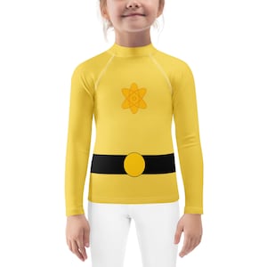 Powerline Costume Kids and Youth Long Sleeve Rash Guard Shirt - Made to Order