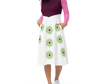 Tightrope Walker Costume Long Sleeve Midi Dress - Made to Order
