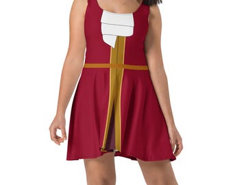 Captain Hook Costume Skater Dress - Made to Order