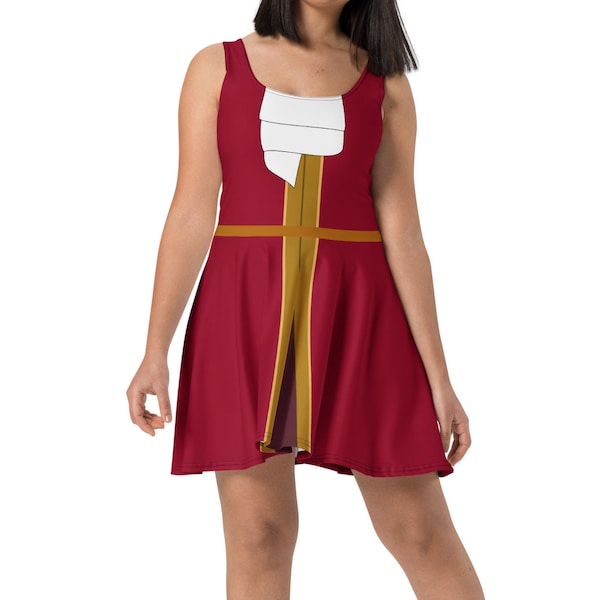 Captain Hook Costume Skater Dress - Made to Order