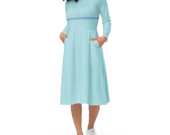 Wendy Costume Long Sleeve Midi Dress - Made to Order