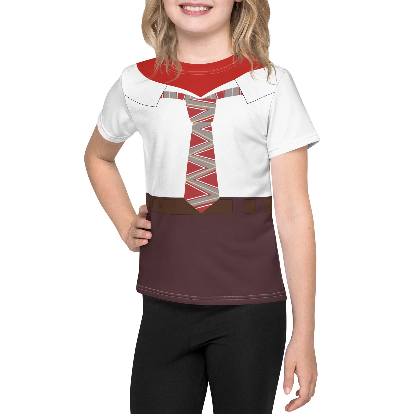 Anger Costume Kids and Youth T-shirt - Made to Order