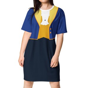 prince t shirt dress PRINCE T-SHIRT DRESS IN WHITE Destroyed Oversized S / M