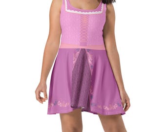 Rapunzel Costume Skater Dress - Made to Order