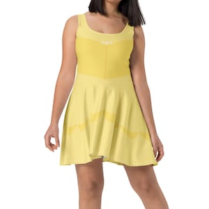 Belle Costume Skater Dress - Made to Order