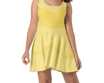 Belle Costume Skater Dress - Made to Order