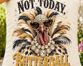 Funny Thanksgiving PNG, Sassy Turkey Sublimation Design, Fall DTF Clipart Digital Download