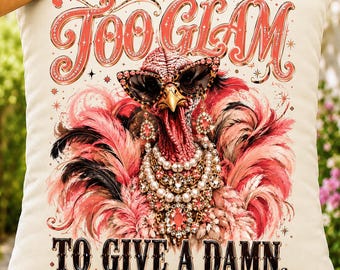 Glam Turkey PNG, Funny Thanksgiving Sublimation Design, Sassy Retro Turkey Clipart DTF