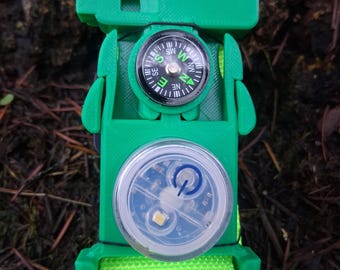 Wading Belt - Green Clip/Green Strap