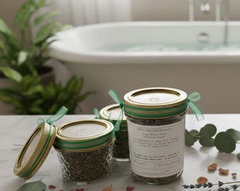 Renewal Soak Bath | Herbal Bath Soak with Epsom Salt | Relaxing Botanical Bath (Various Sizes)