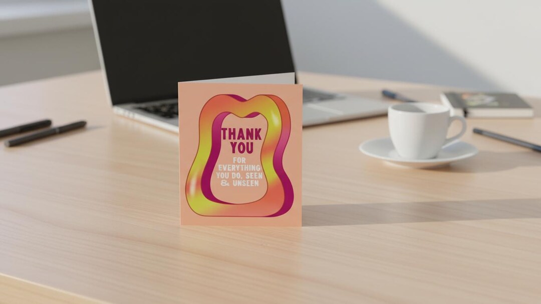 Thanks Fg Thank You Greeting Card | Appreciation Card for Teacher, Friend or ...