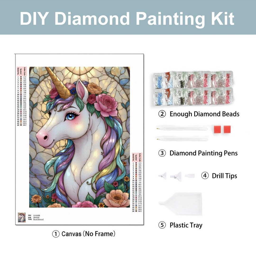 unicorn-diamond-painting-kit-stained-glass-fantasy-floral-art