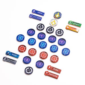 ロルカーナ TCG バンドル | アクリルゲームトークン | 両面印刷