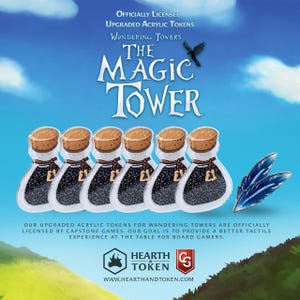 Wandering Towers Potion Bundle | Acrylic Game Tokens | Official Capstone Product