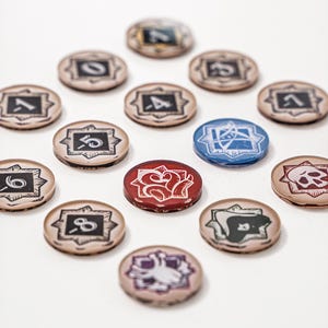 arkham horror lcg replacement cards Paths Set 3 featuring a gold edge plated minimalist wallet/art plaque and replacement Auto Arkham Horror: The Card Game