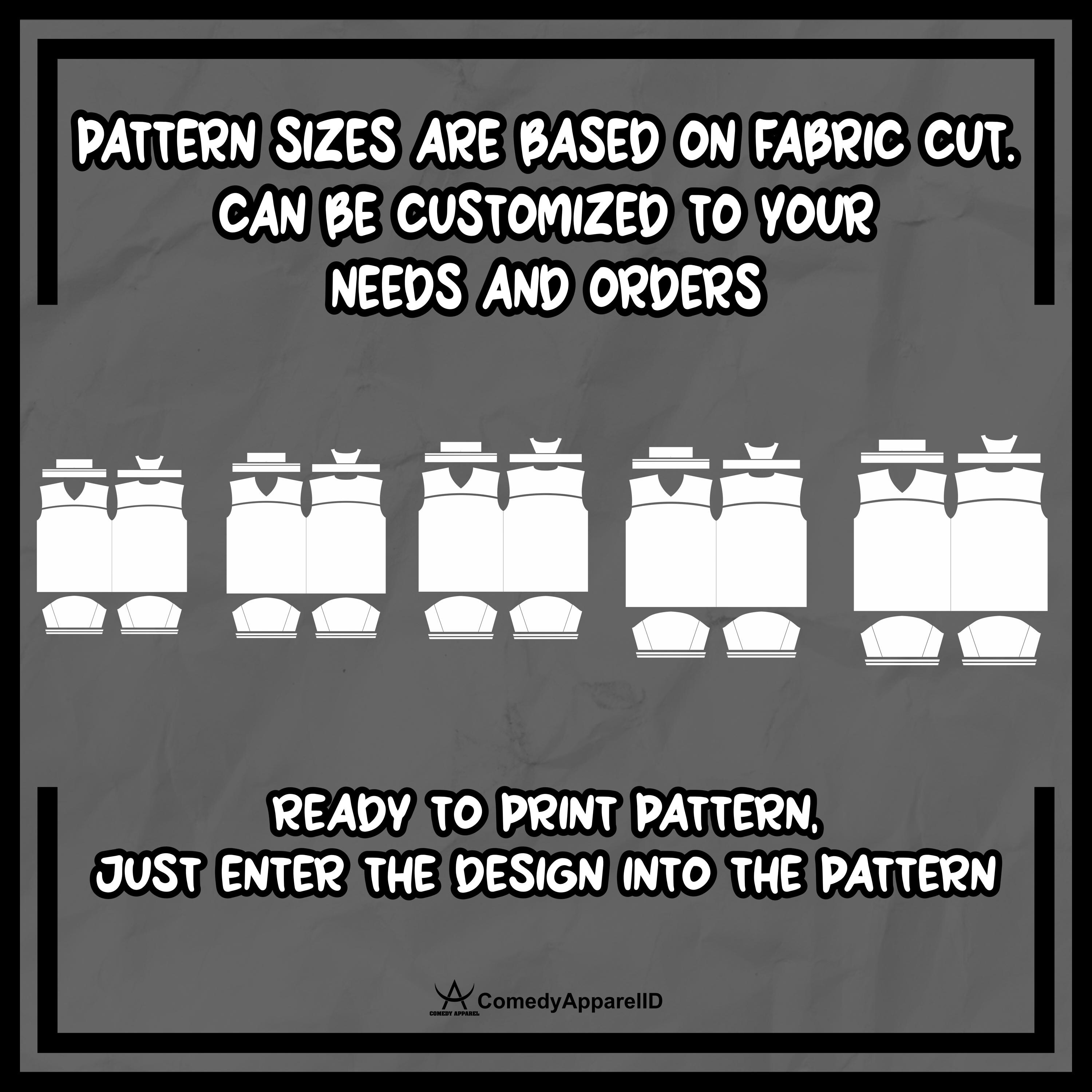Boxy Jacket Pattern Boxy Jersey Sewing Pattern PDF | Oversized Pattern | Digital Download ...