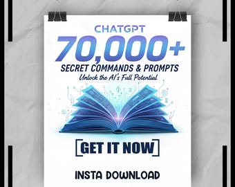 Bundel met 70.000+ ChatGPT-prompts: boost business, marketing, sociale media en meer | Vragen voor zaken