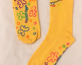 SpongeBob Pilates/Yoga Grip Socks