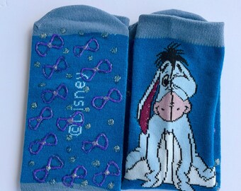Eeyore Pilates/Yoga Grip Socks