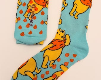 Winnie The Pooh Pilates/Yoga Grip Socks