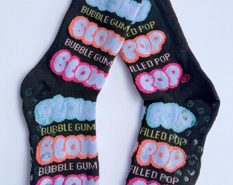 Blow Pop Kid Grip Socks