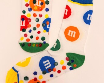 M&Ms Pilates/Yoga Grip Socks