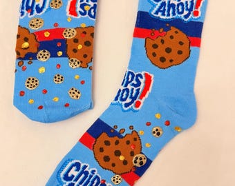Chips Ahoy Pilates/Yoga Grip Socks