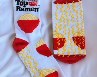 Ramen Pilates/Yoga Grip Socks
