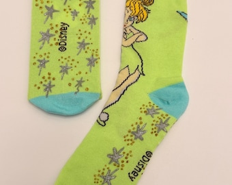 Tinker Bell Pilates/Yoga Grip-sokken