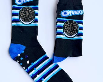 Oreo Cookie Pilates/Yoga Grip Socks