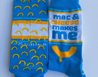 Mac & Cheese Pilates/Yoga Grip Socks
