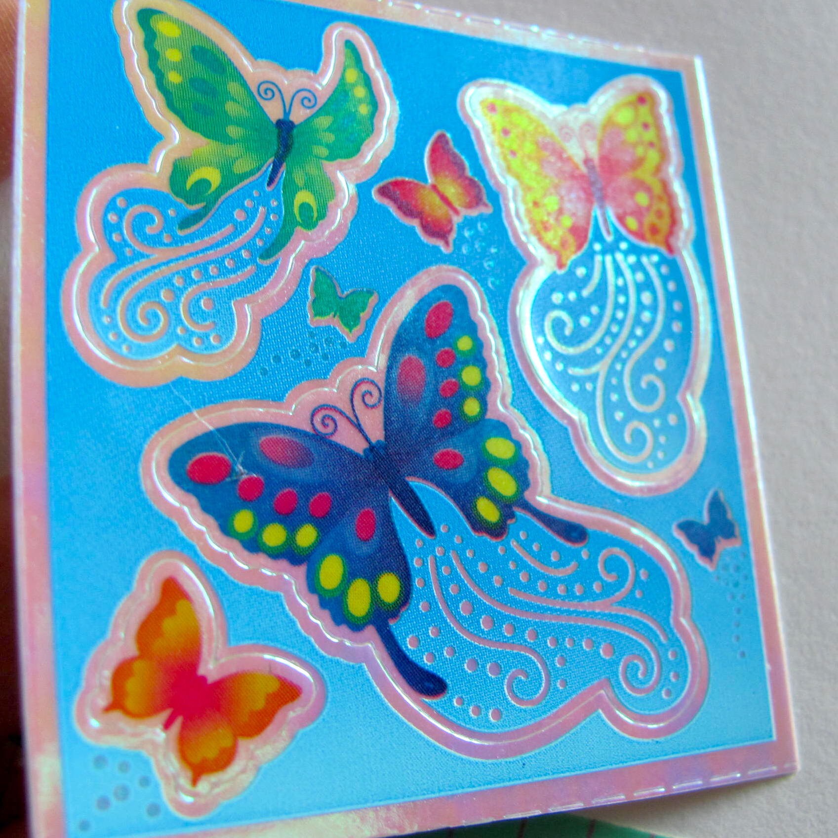 Paper & Party Supplies 1 Sheet Sandylion Sparkly Beautiful Colourful