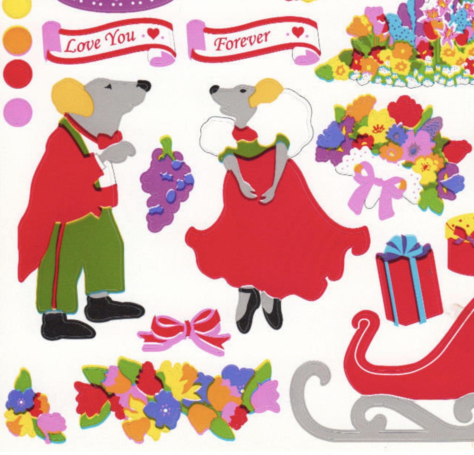 ジャンボ ヴィンテージ ミセス グロスマン ステッカー ラバーズシート