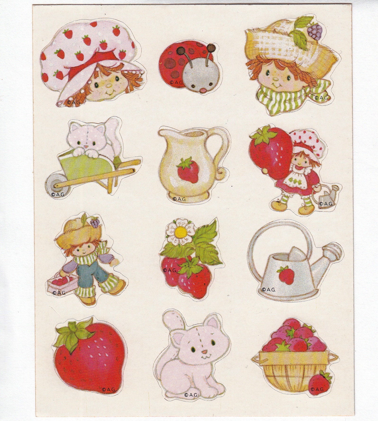 Adorable Vintage American Greetings Strawberry Shortcake - Etsy Adorable Vintage American Greetings Strawberry Shortcake - Etsy