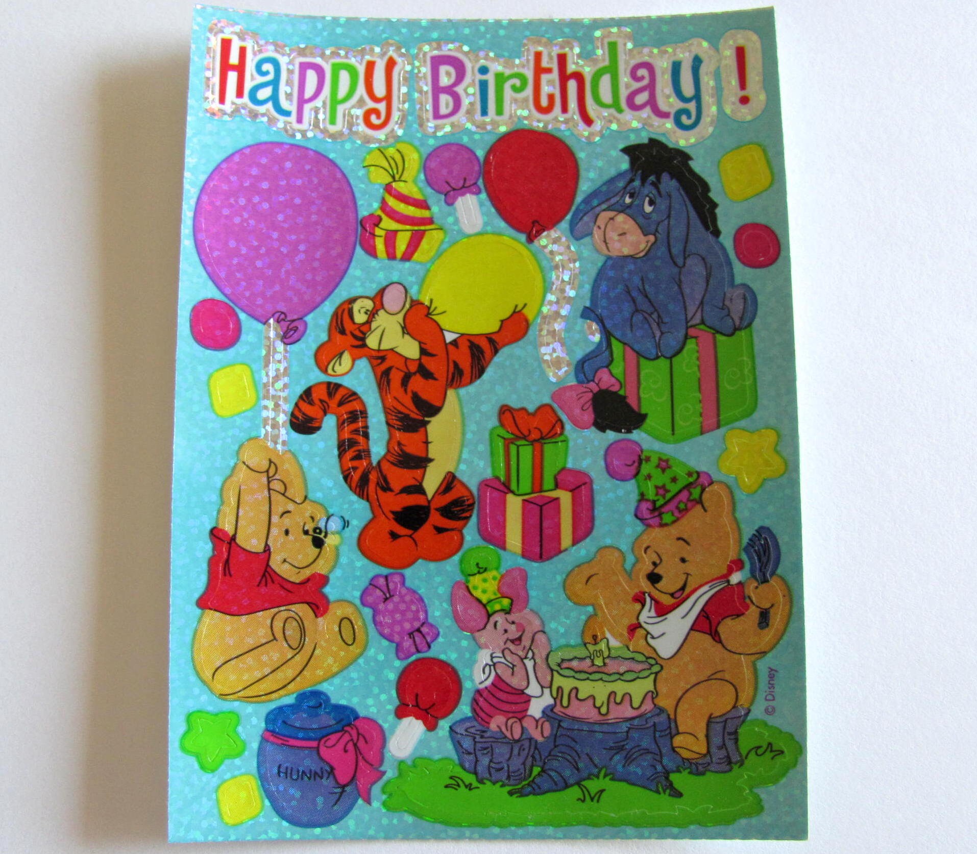 Winnie der Pooh alles Gute zum Geburtstag Vintage Sandylion Etsy