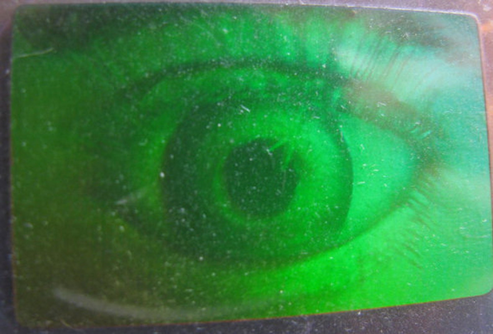 Hologram Eye Rare Vintage 80's Sticker Polaroid Mirage Etsy