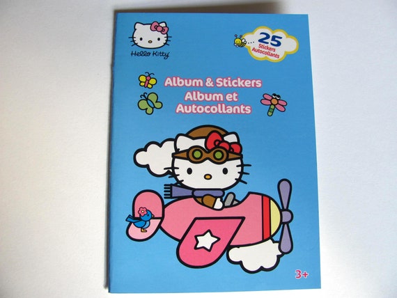 Hello Kitty Sandylion Rare Vintage Sticker Album - Cat